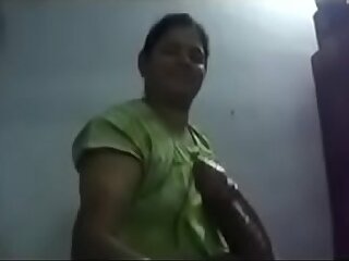 South Indian aunty Racy do without labour